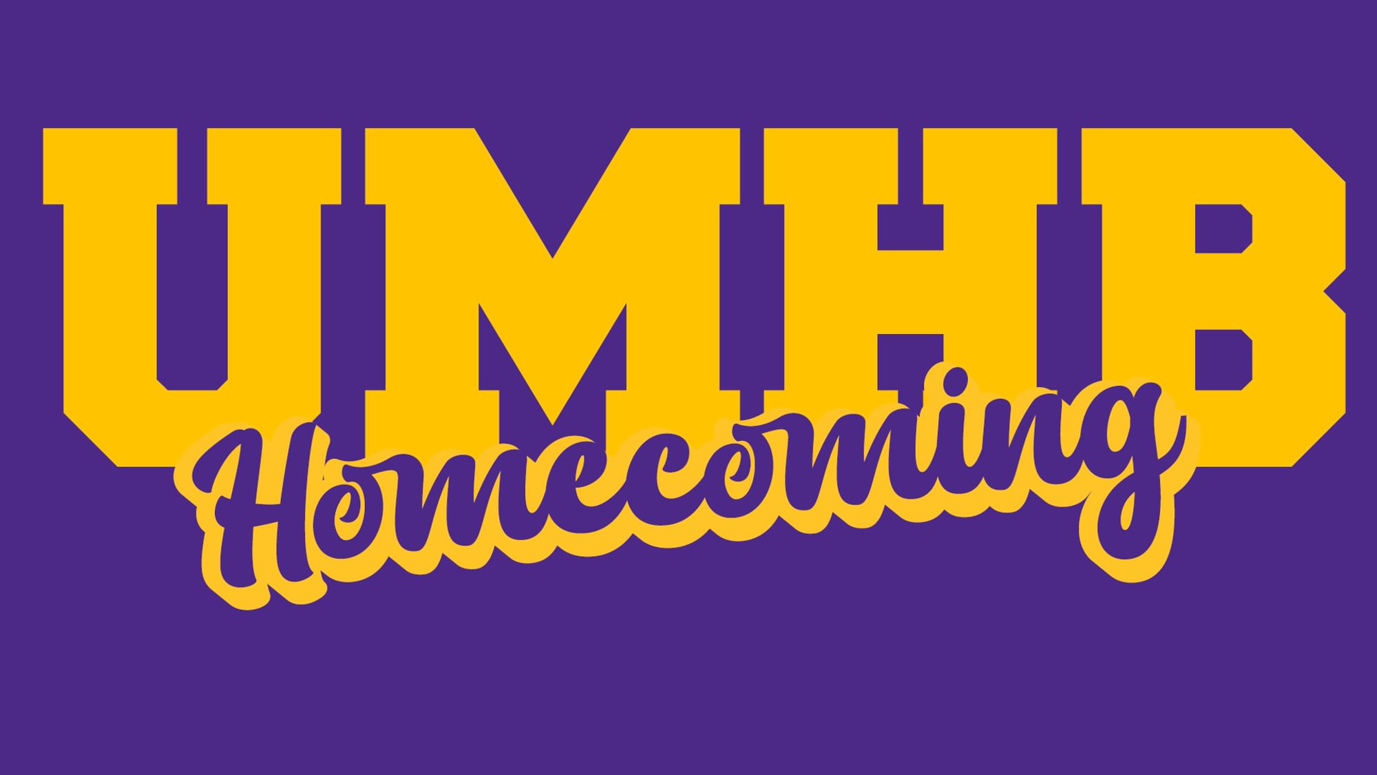UMHB Homecoming 2024 Logo