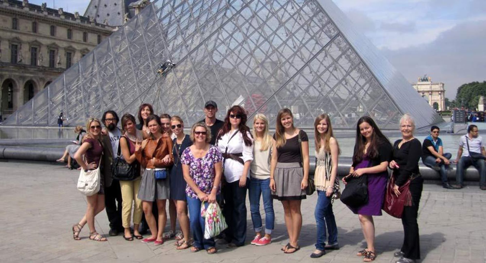 UMHB Students in Paris during a Study Abroad trip