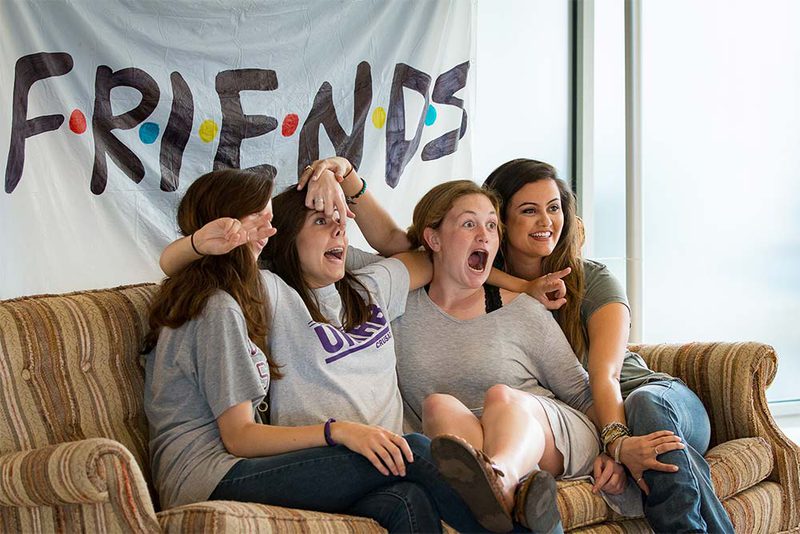 Friends on a Couch Friends on a Couch