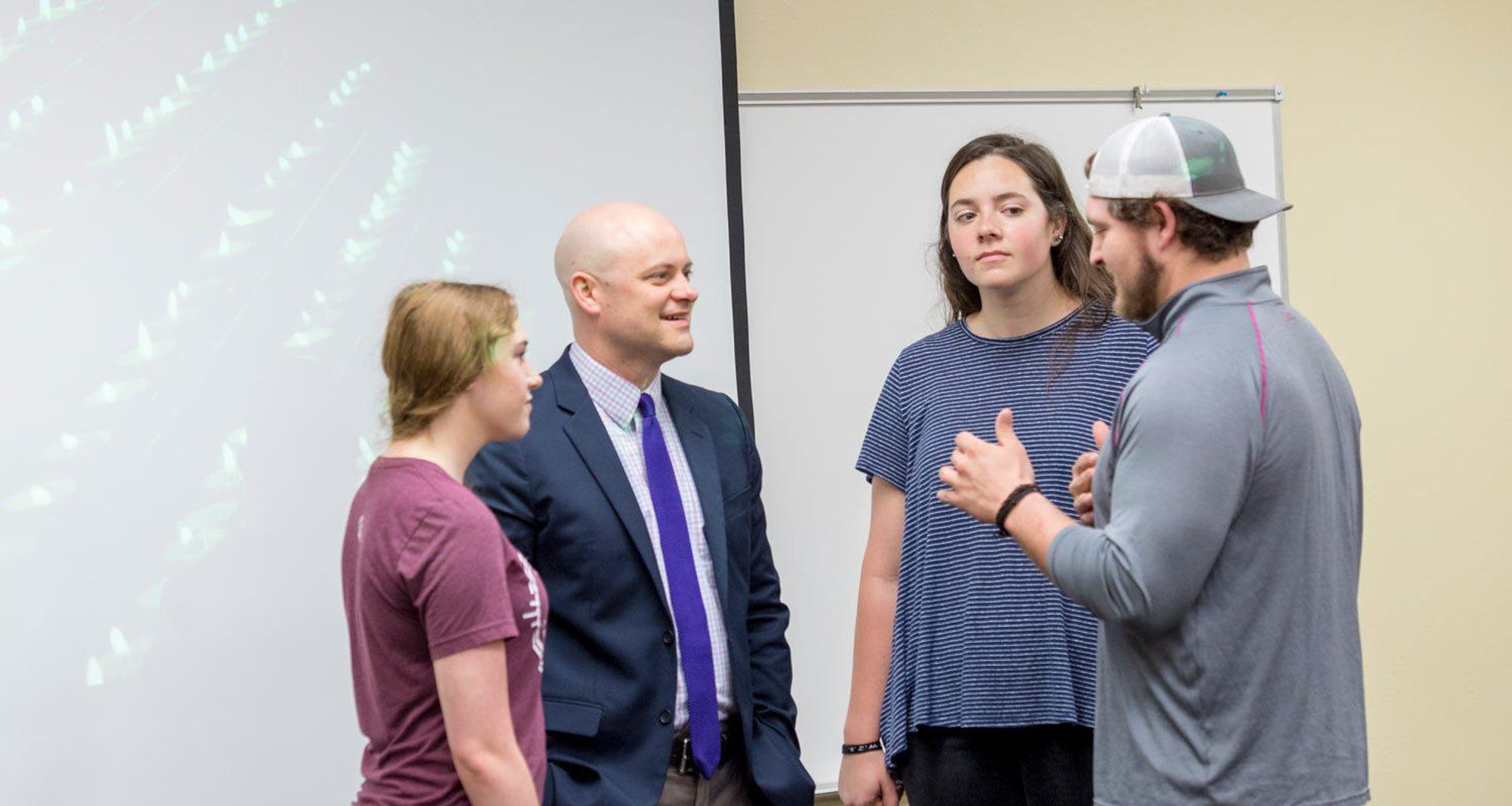 Criminal Justice class at UMHB