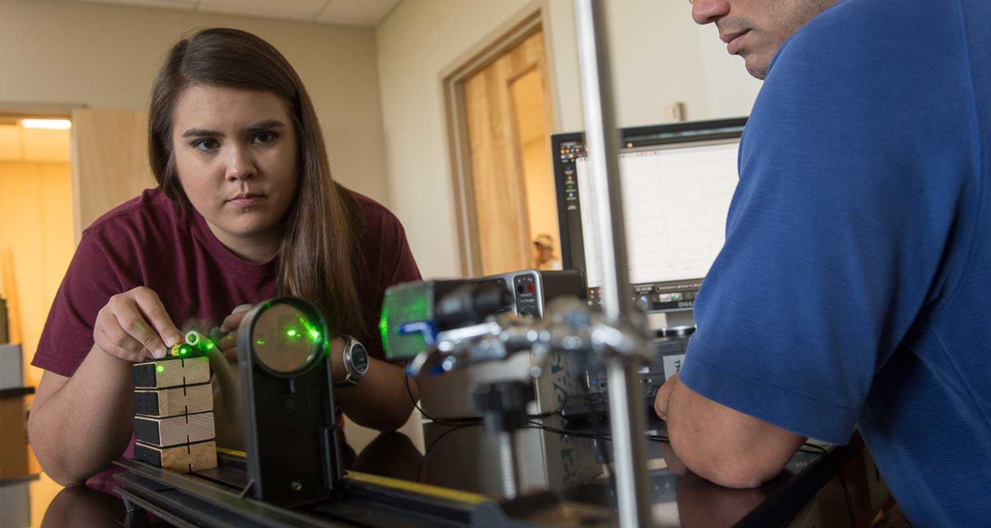 Laser in Engineering class