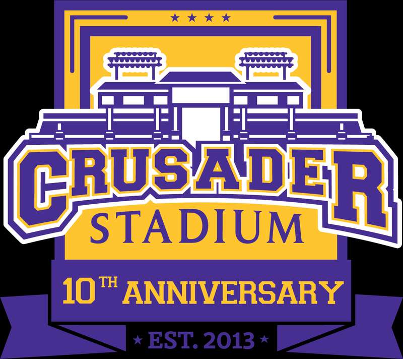 Crusader's stadium 10th anniversary .