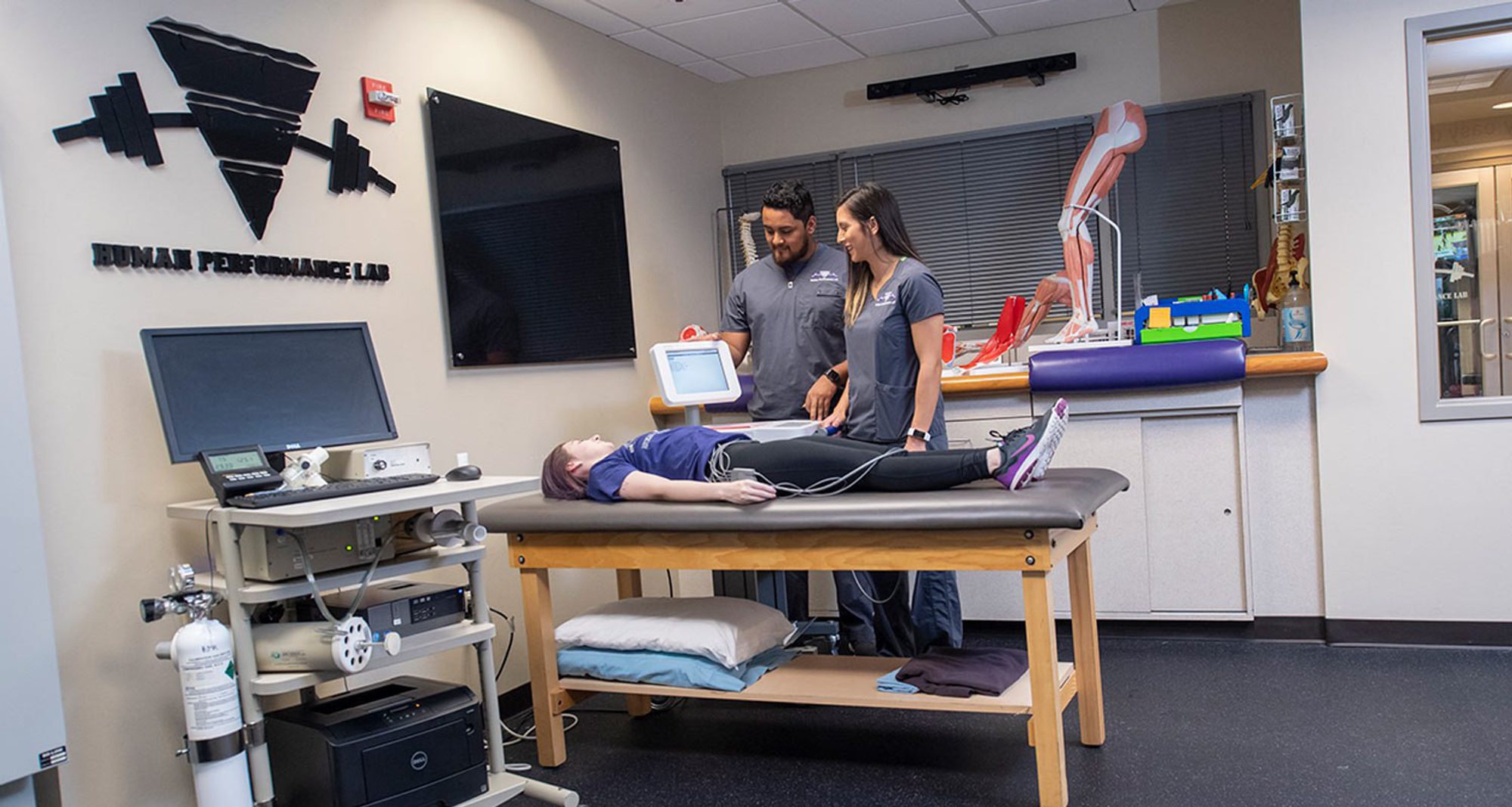 Photo of research project in Human Performance Lab