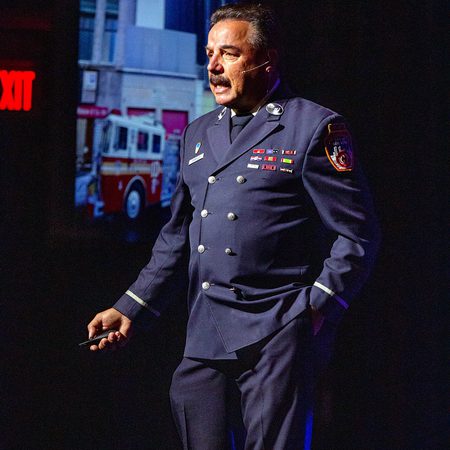 Image for 9-11 Survivor Leads Chapel