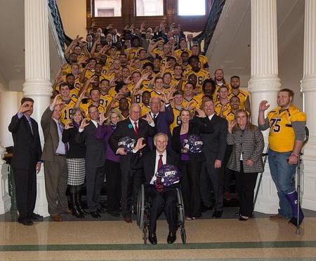 Image for National Champions CRU Football Honored in State Capitol