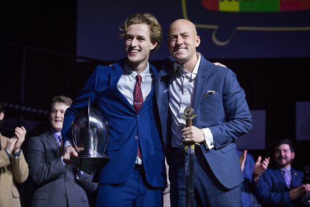 Image for Caleb Fitzwater Named Mr. Crusader Knight 2018