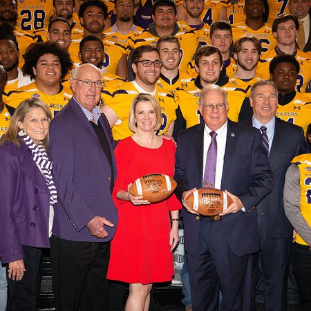 Image for Cru Football Recognized in State Capitol