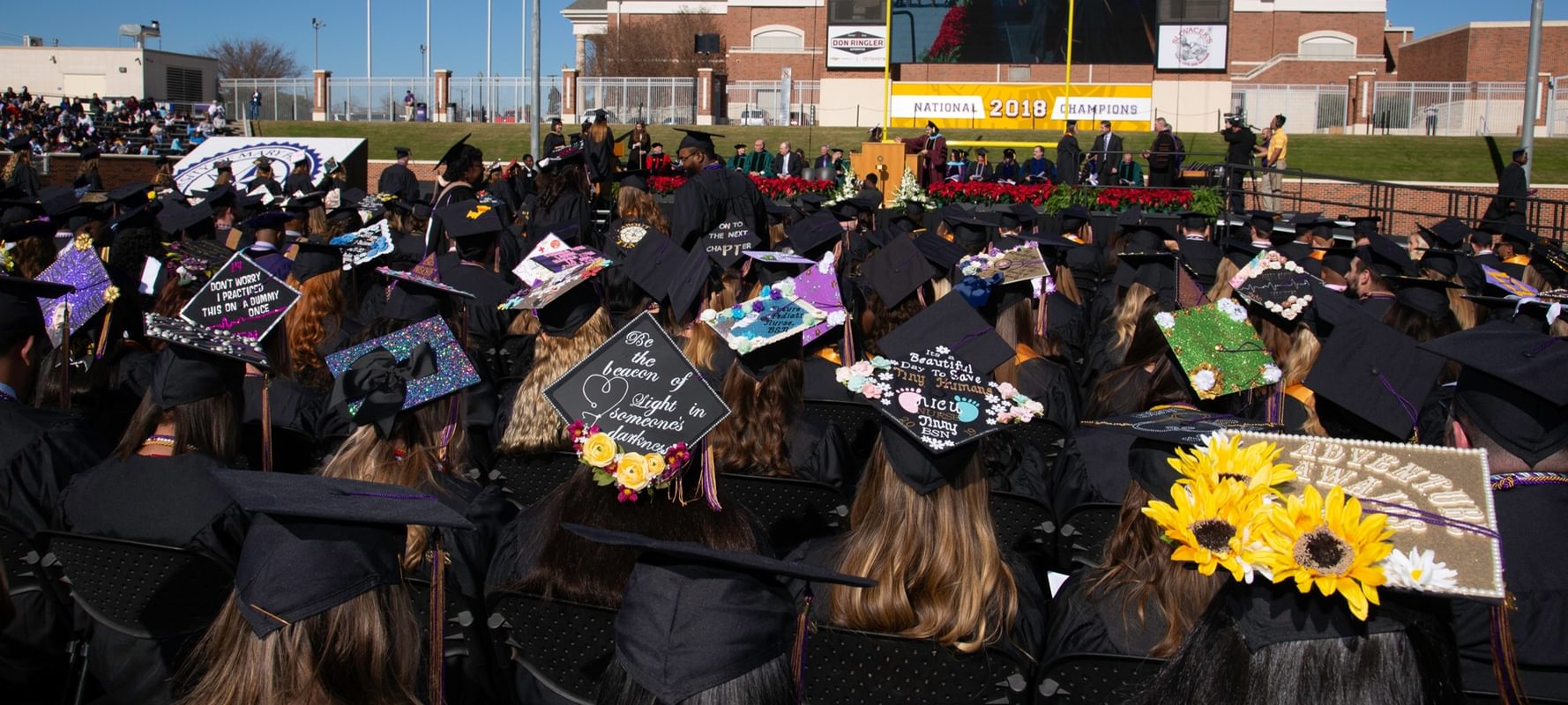 UMHB to Hold Spring 2022 Commencement Ceremony In Crusader Stadium Saturday