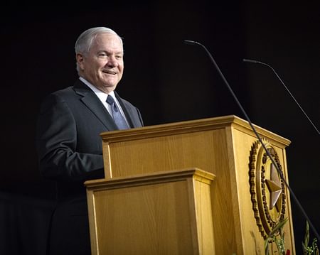 Image for Robert Gates Presents 2018 McLane Lecture