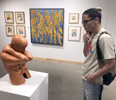 Image for Instructors Share Work in Art Faculty Exhibition