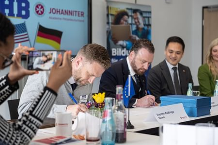 Image for UMHB Partners With Johanniter Academy of Germany For International Student Exchange