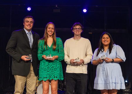 Image for Christian Leadership Award Presented to Four UMHB Students Yesterday