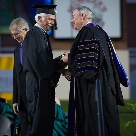 Image for UMHB Honors First Male Graduates During Commencement