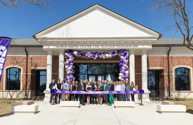 Photo for UMHB Dedicates Marek-Smith Center for Teacher Preparation with Ceremony and Ribbon Cutting