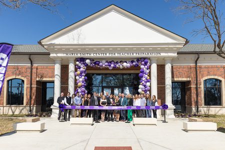 Image for UMHB Dedicates Marek-Smith Center for Teacher Preparation with Ceremony and Ribbon Cutting