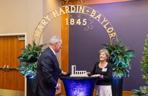 Photo for UMHB Presents Kay Scroggins with Visionary Leadership Award