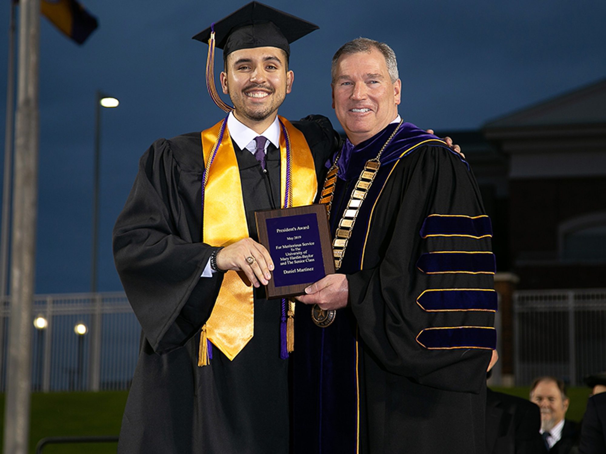 Daniel Beau Martinez recognized with President's Award. Daniel Beau Martinez recognized with President's Award.