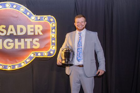 Image for UMHB Crowns 29th Mr. Crusader Knight