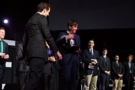 Image for Sawyer Richardson named Mr. Crusader Knight 2016