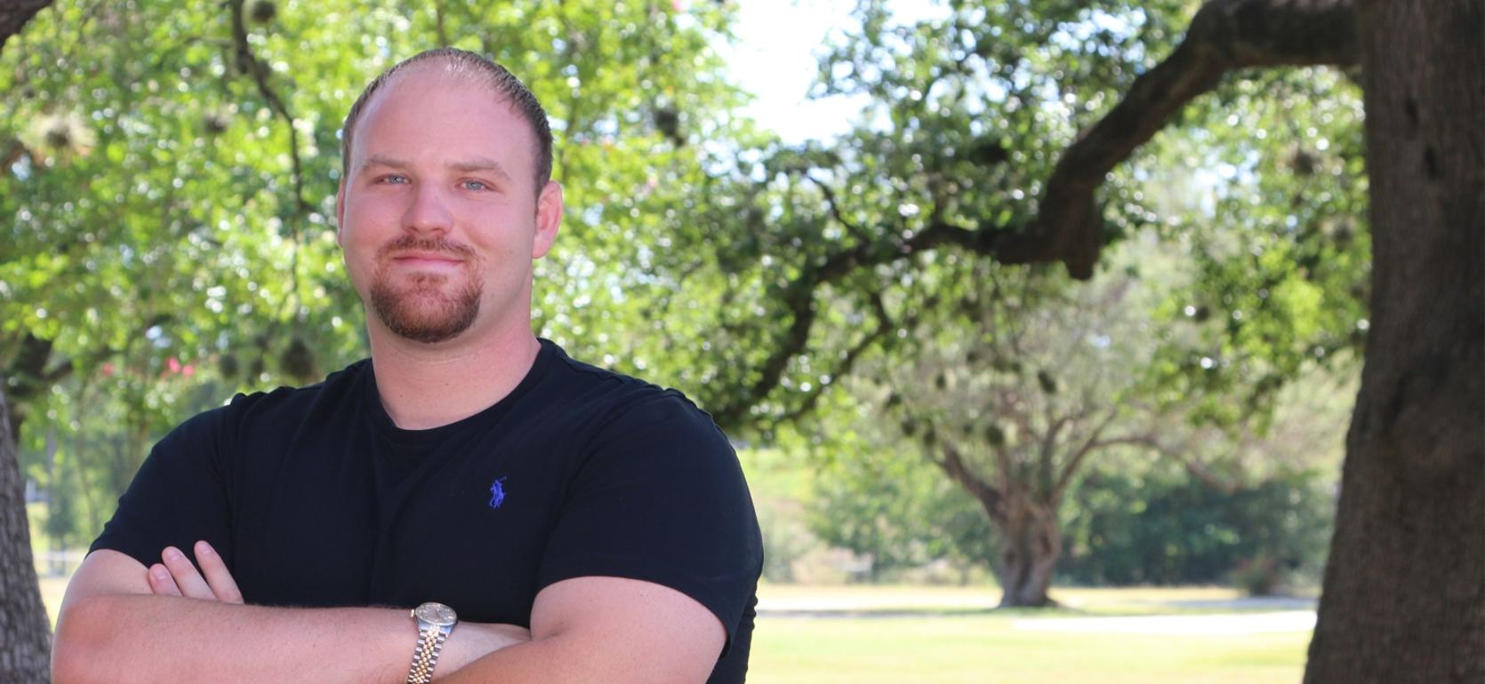 Bachelors in criminal justice alum discusing the impact of criminal justice program professors at UMHB.