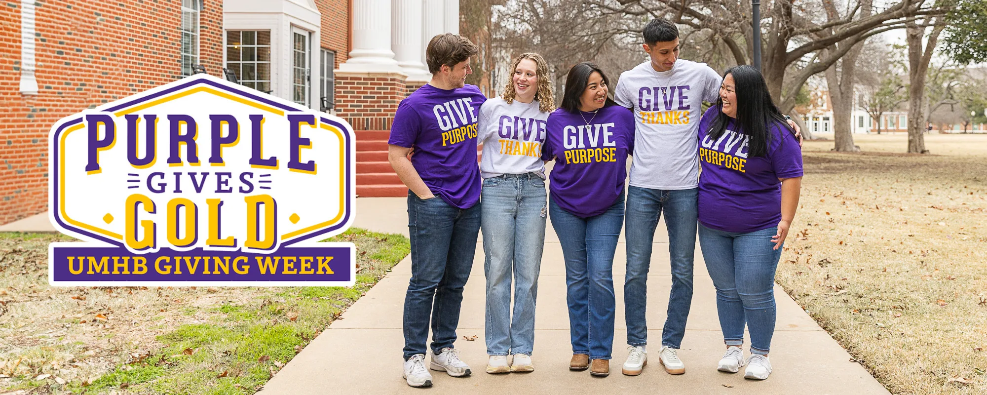 Purple Gives Gold at Christian University In Texas UMHB  | University of Mary-Hardin Baylor