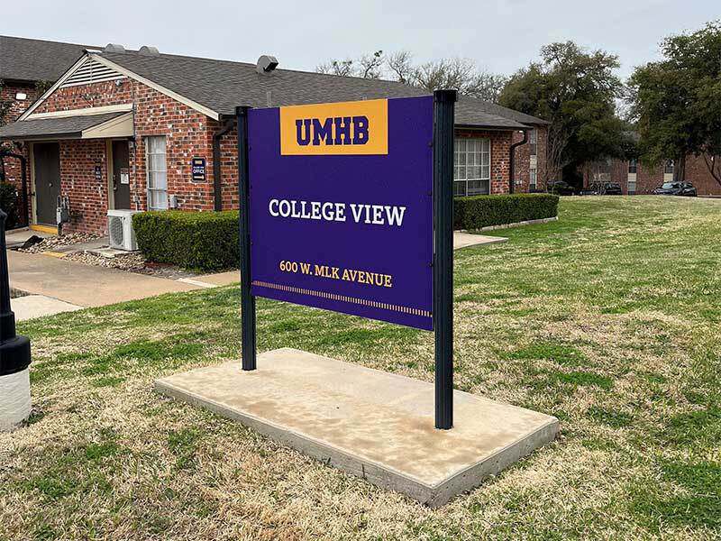 College View sign