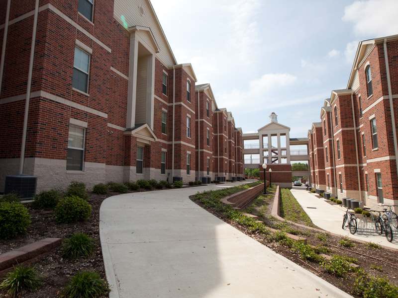 Exterior of Garner Hall