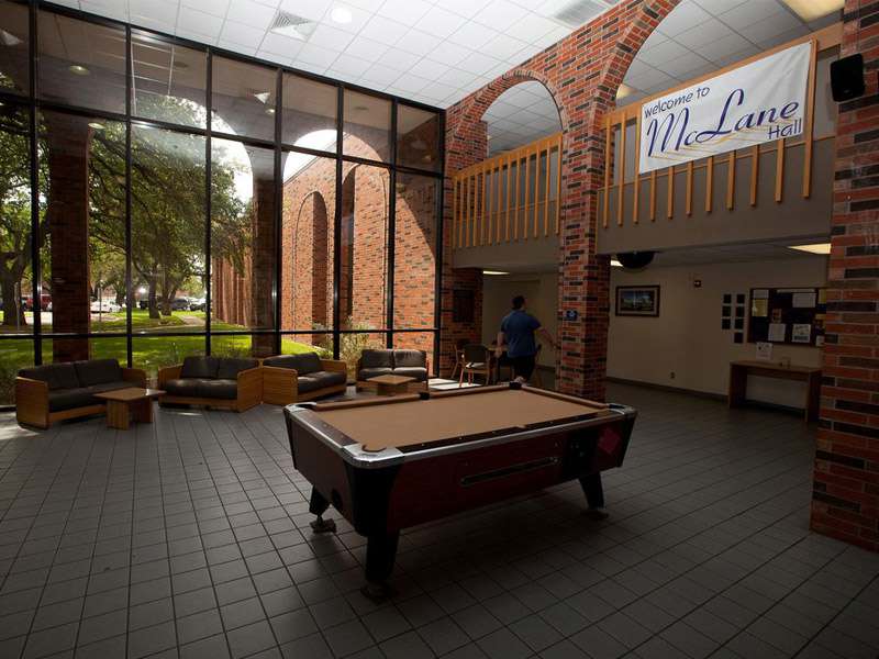 Lobby of McLane Hall Lobby of McLane Hall