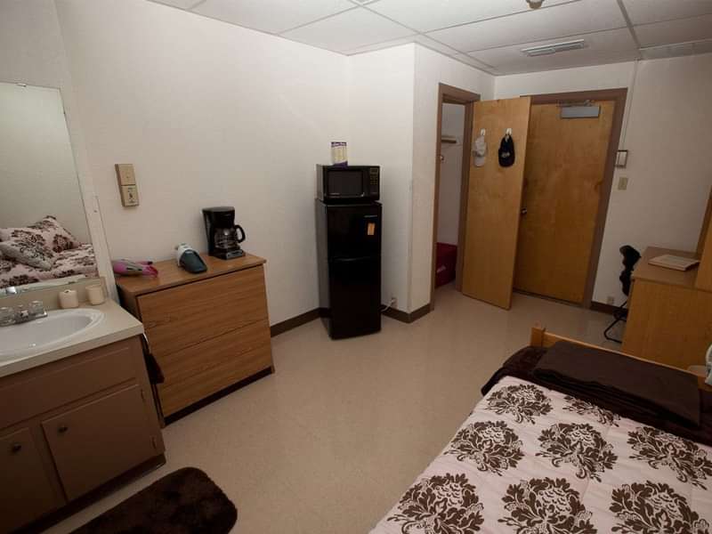 Inside a room in Stribling Hall
