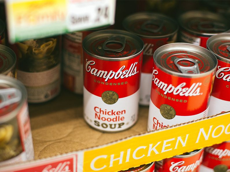 Canned Soup at The Source Canned Soup at The Source