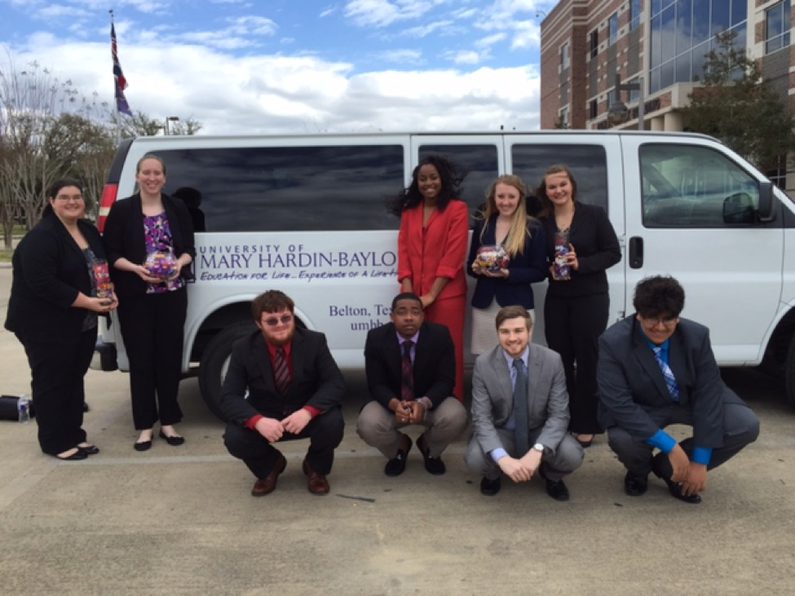 Speech Cru prepares to travel to a tournament.