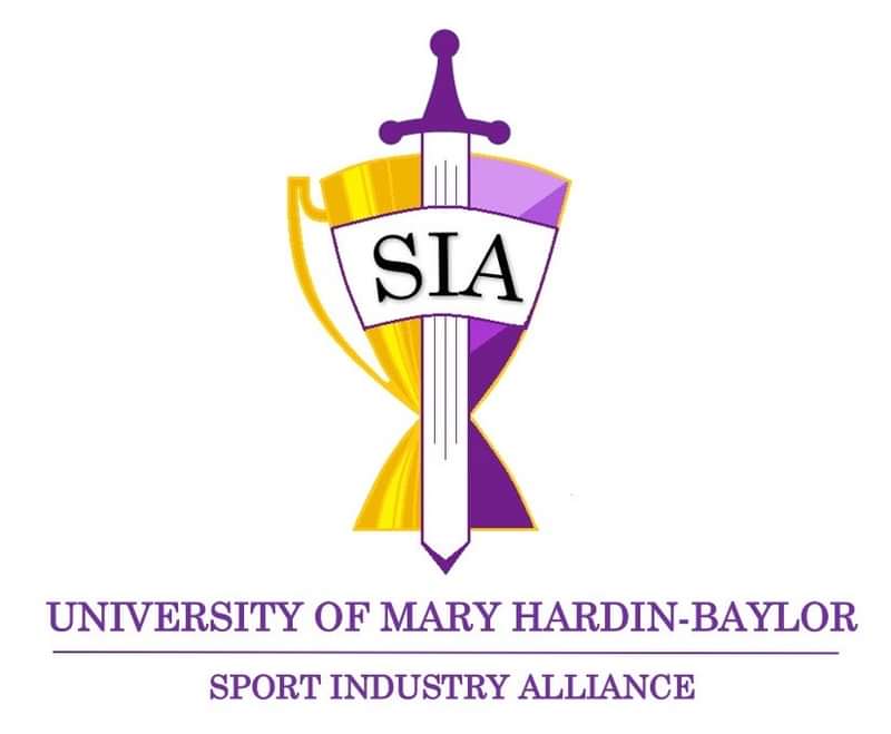 Logo for SIA that is purple and gold.