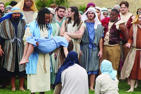 Image for Easter Pageant retells Story of Jesus