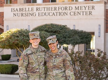 Image for Nursing ROTC Students Excited About Their Futures