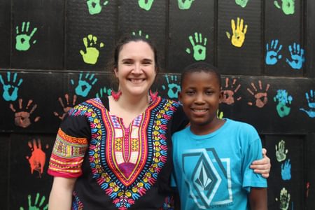 Image for Alumna opens orphanage after mission trip to Uganda