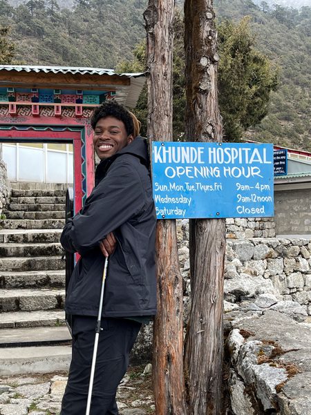Image for Young Alumni Board Scholarship Helps Student Get to Nepal