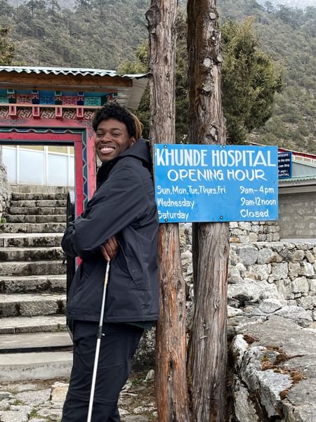 Image for Young Alumni Board Scholarship Helps Student Get to Nepal