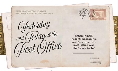 Image for Yesterday and today at the post office